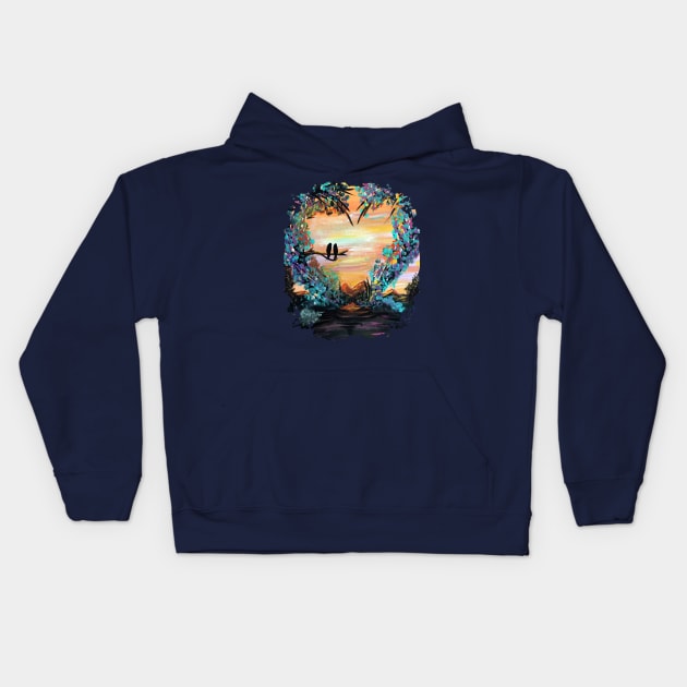 Natures Love Kids Hoodie by adamzworld